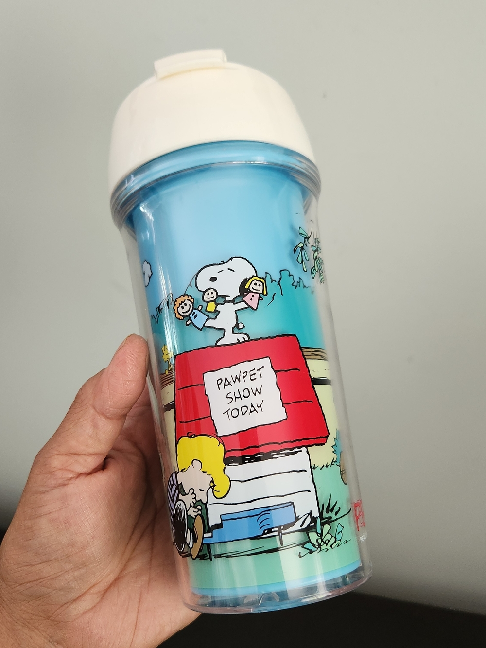 tervis Snoopy Blue White Travel Tumbler
